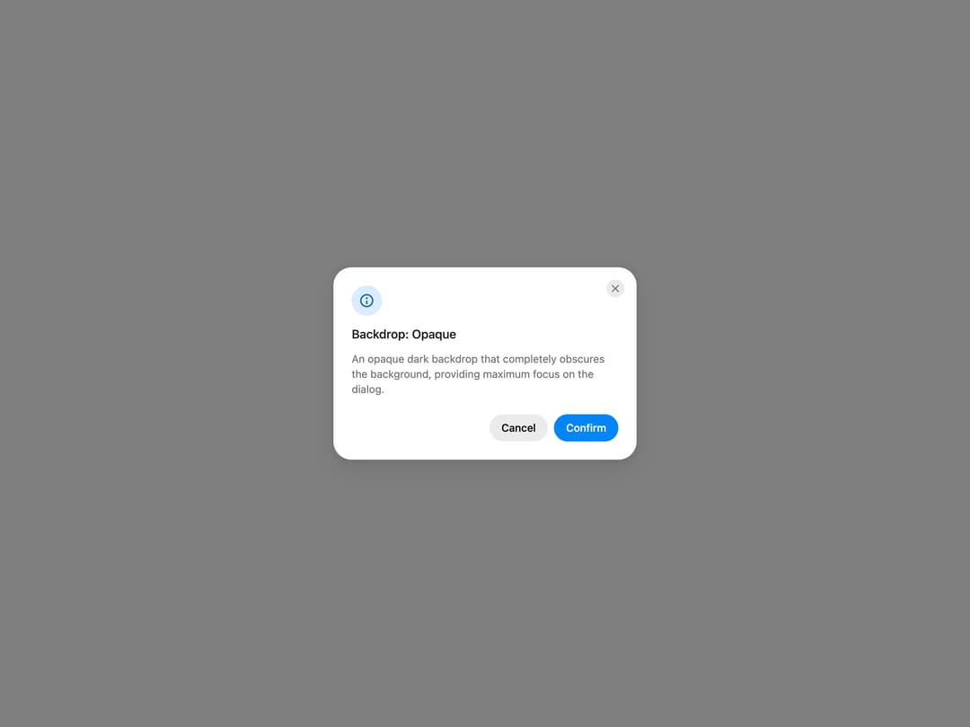 HeroUI AlertDialog preview