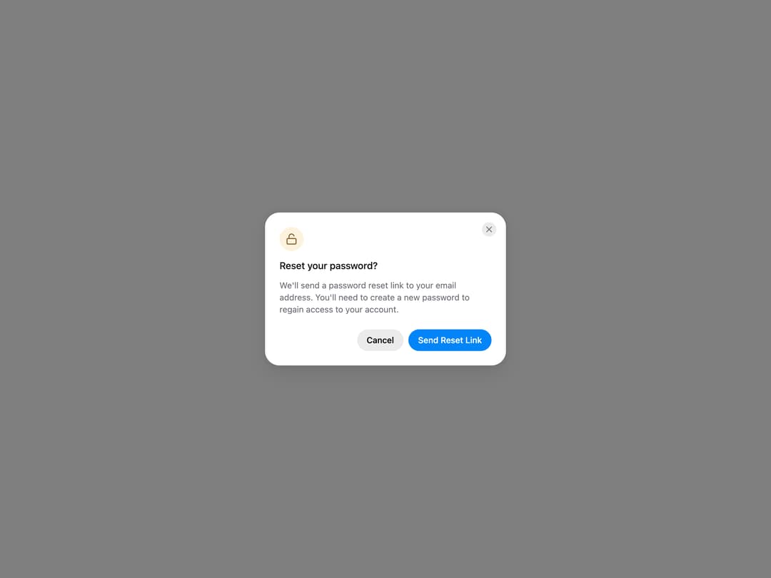 HeroUI AlertDialog preview