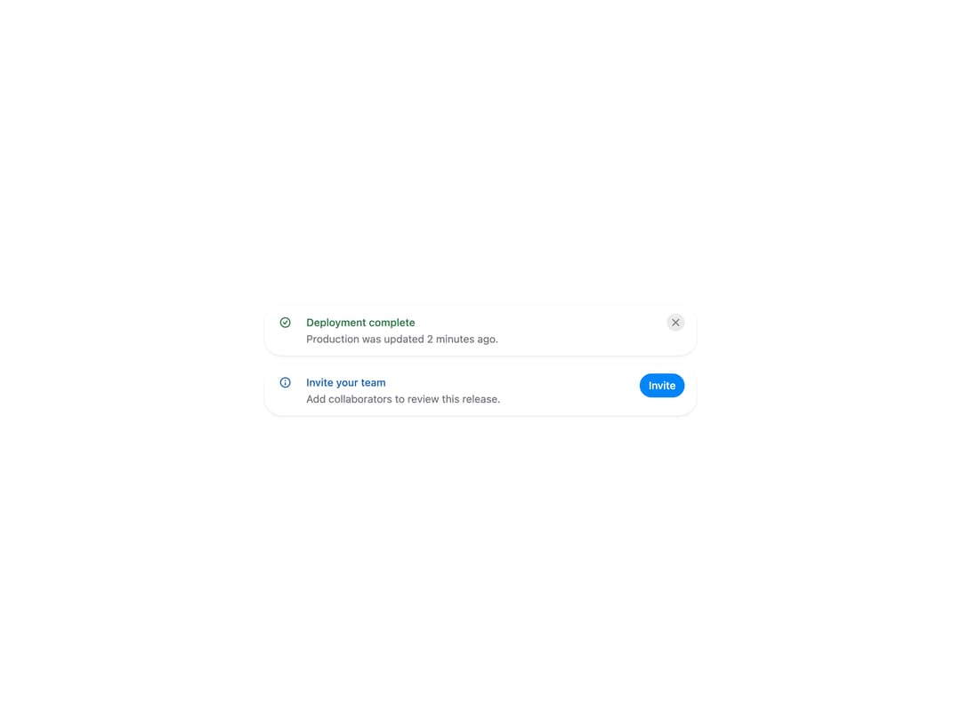 HeroUI Alert preview
