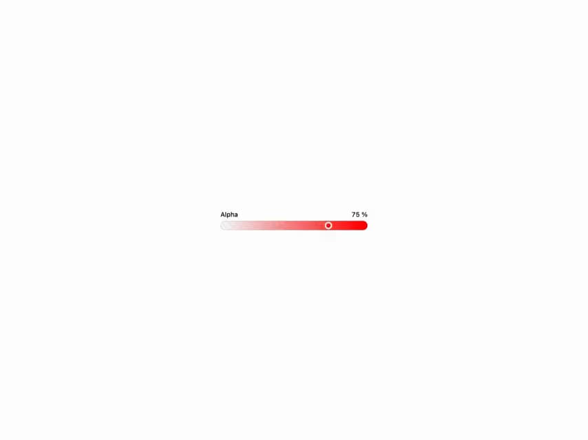 HeroUI Color Slider preview