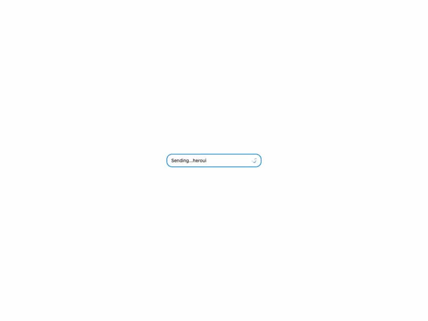 HeroUI Input Group preview