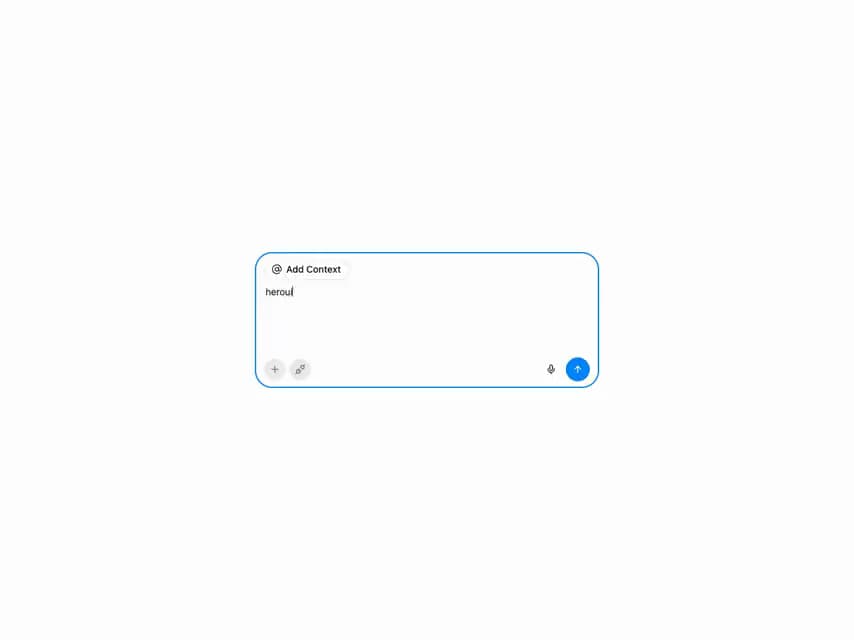 HeroUI Input Group preview