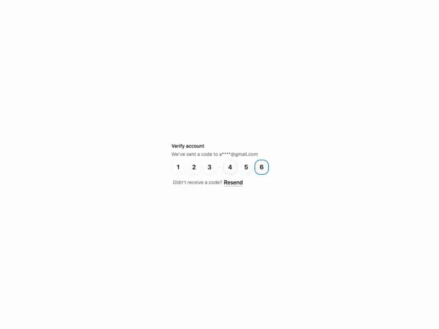 HeroUI Input OTP preview