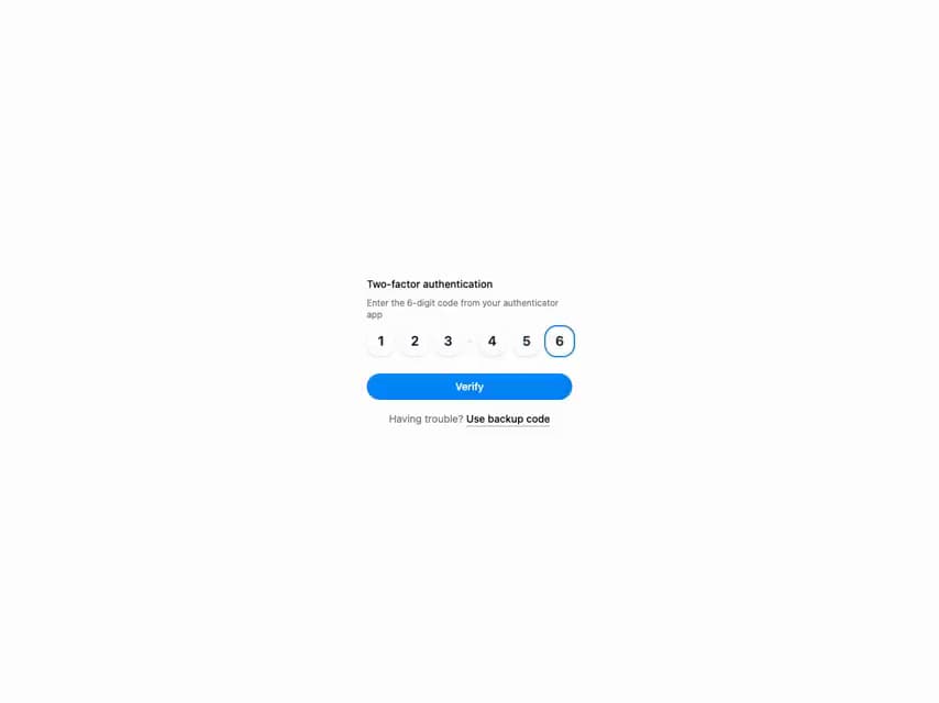 HeroUI Input OTP preview