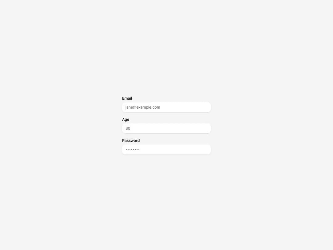 Input preview