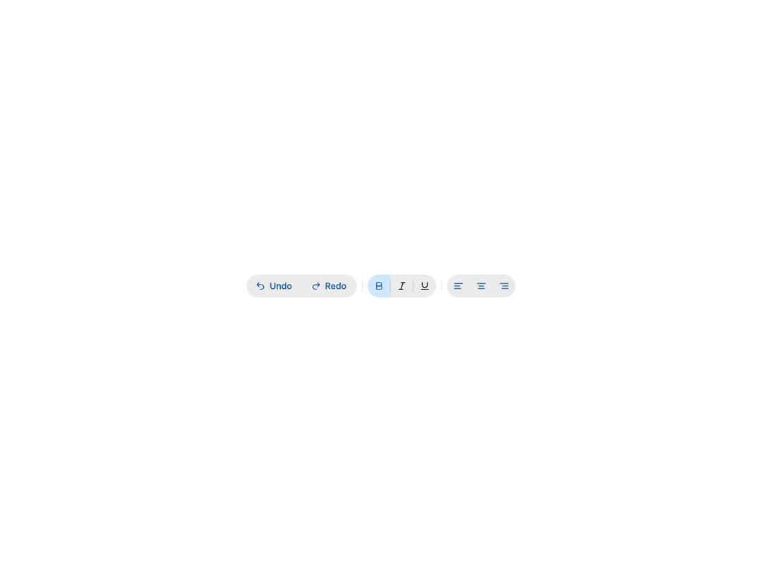 HeroUI Toolbar preview