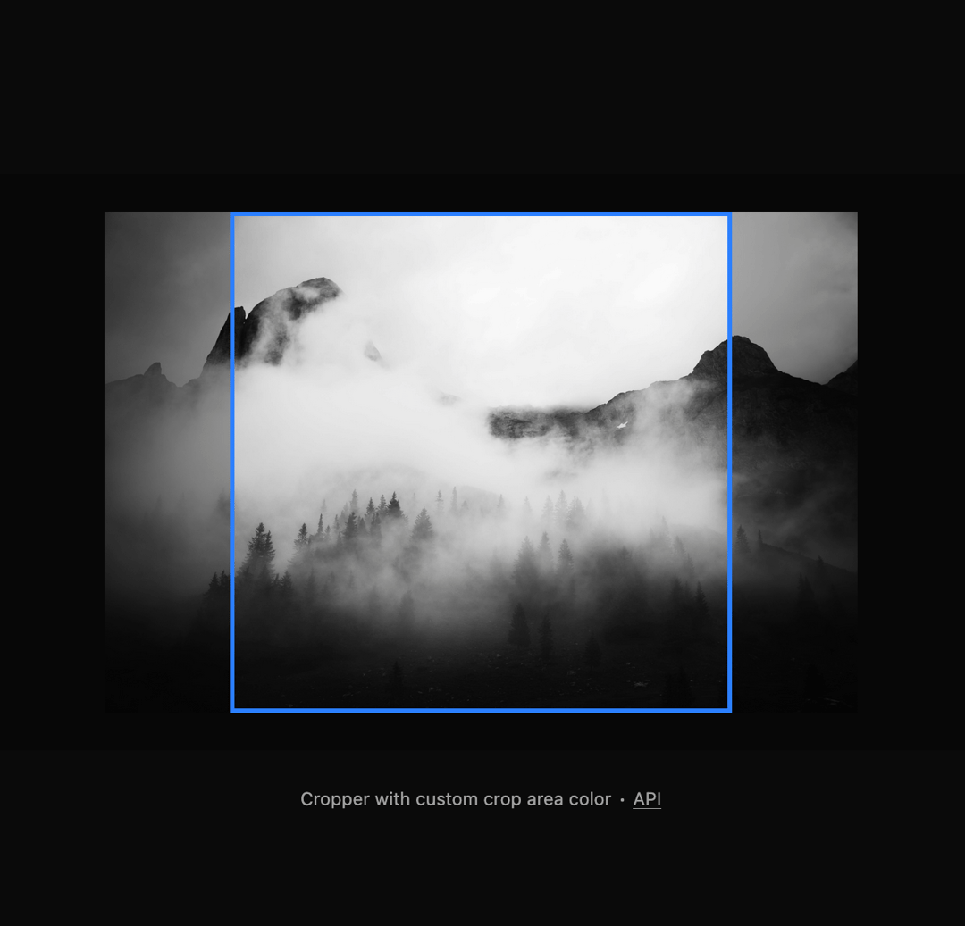Image Crop preview