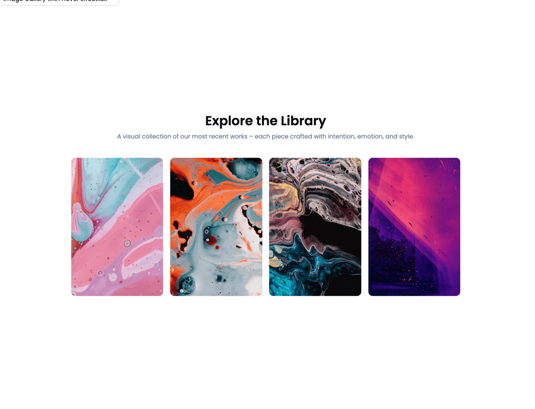 Image Gallery preview