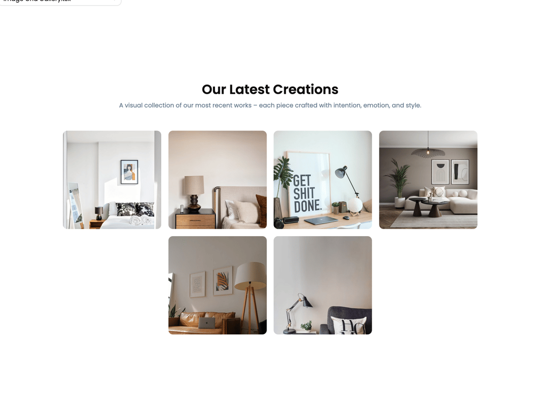Image Gallery preview