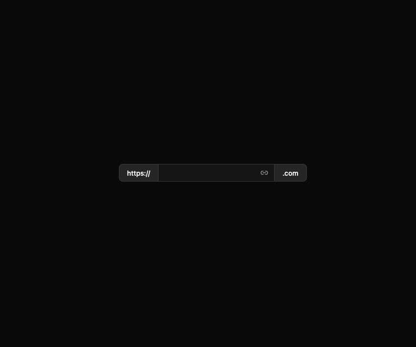 Input Group preview