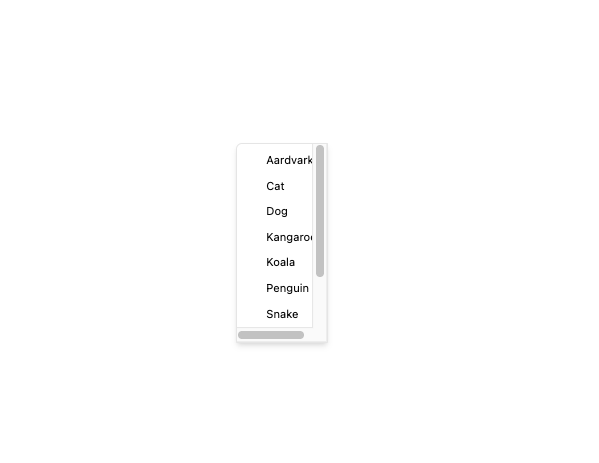 ListBox preview