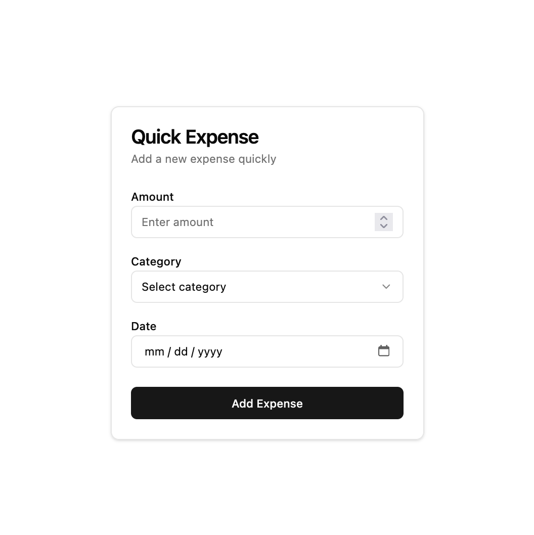 Login Card preview