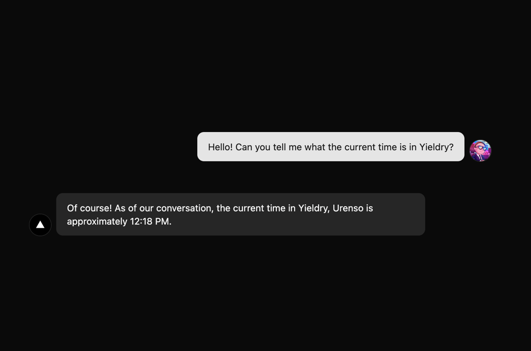 Message preview