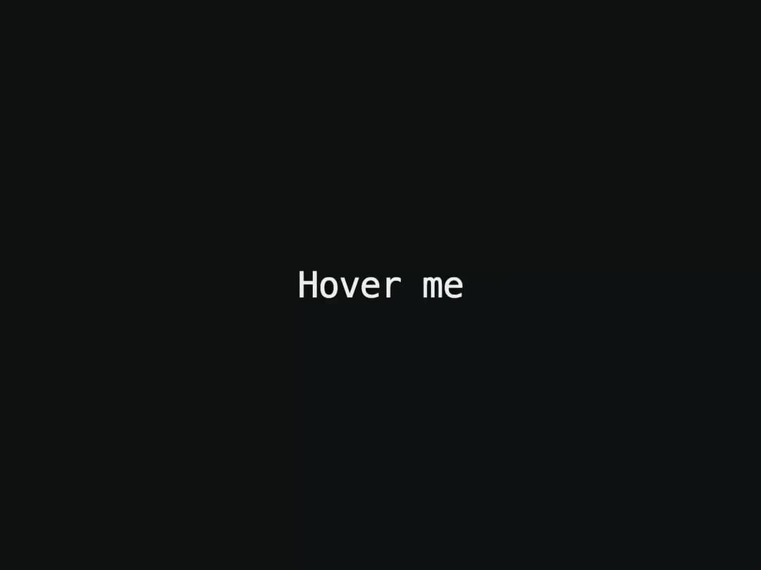 Scramble text: Hover preview