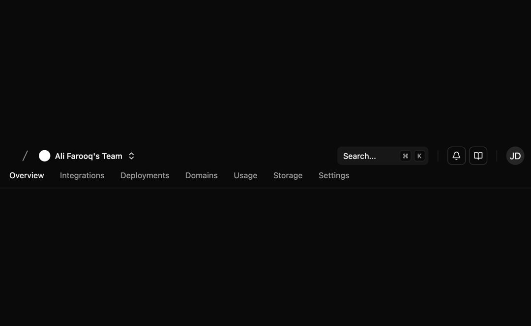 Navbar preview