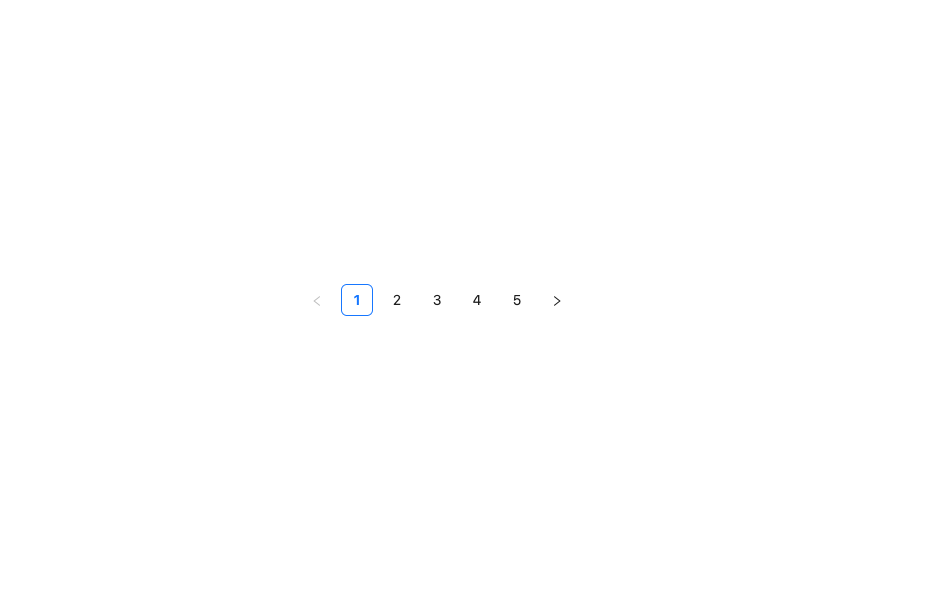 Pagination Ant preview
