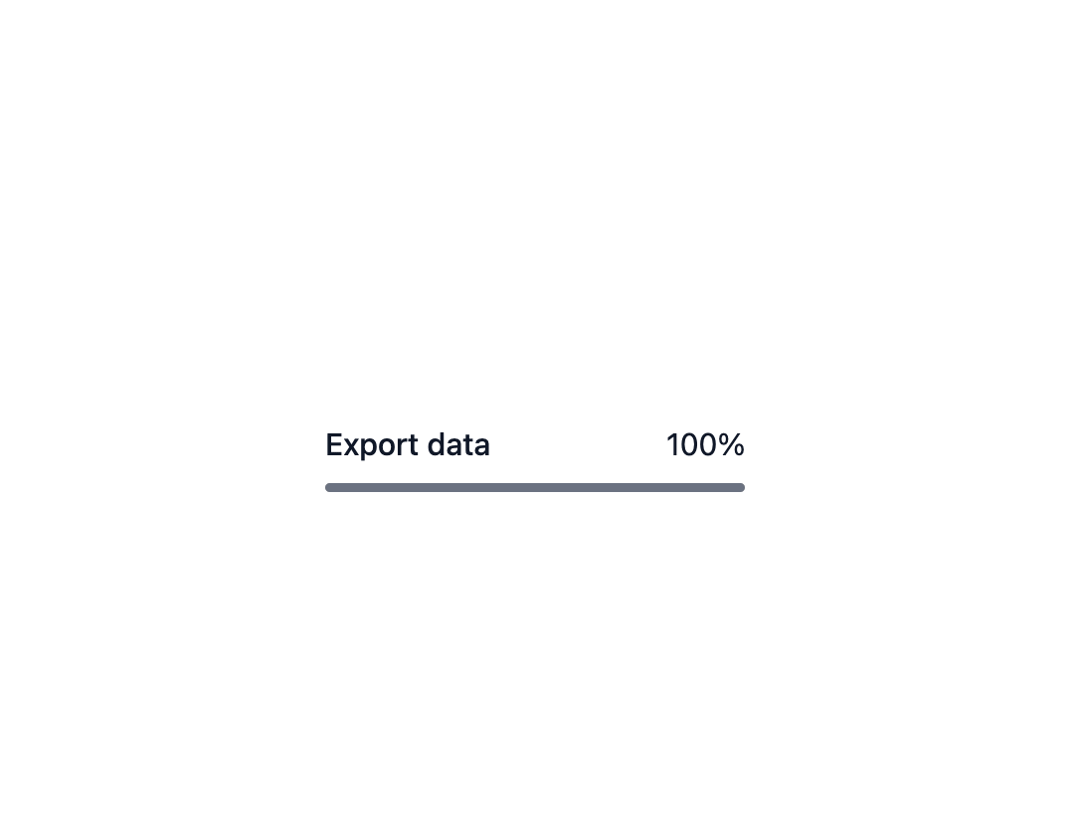 Progress preview