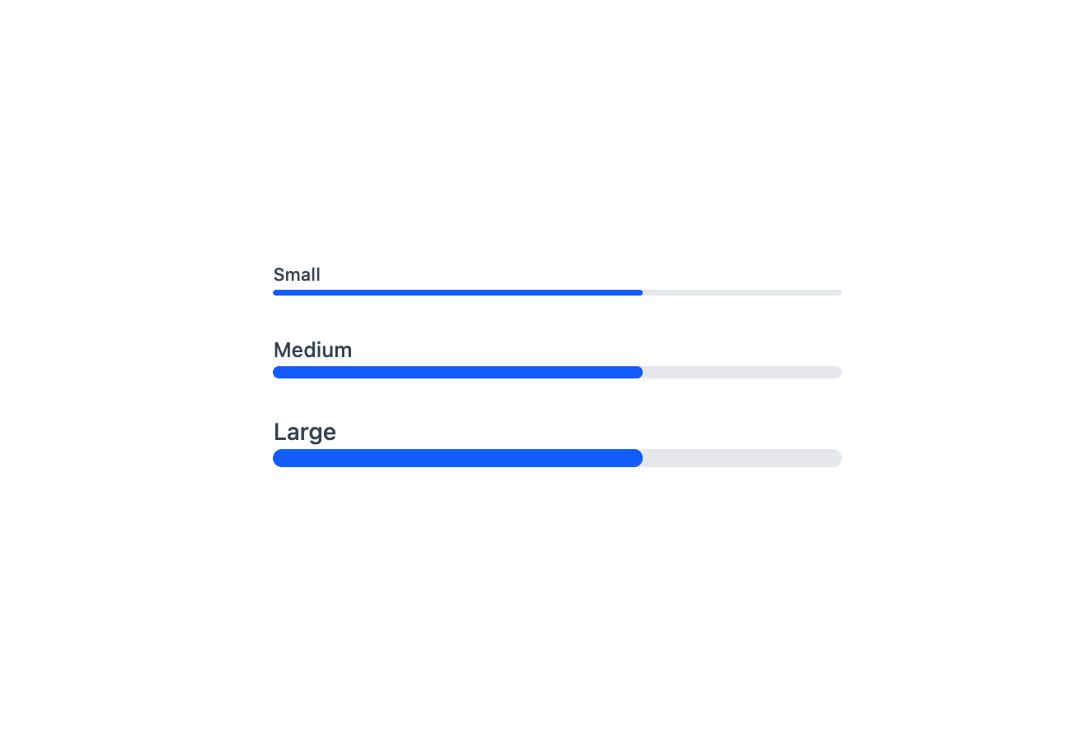 Progress preview