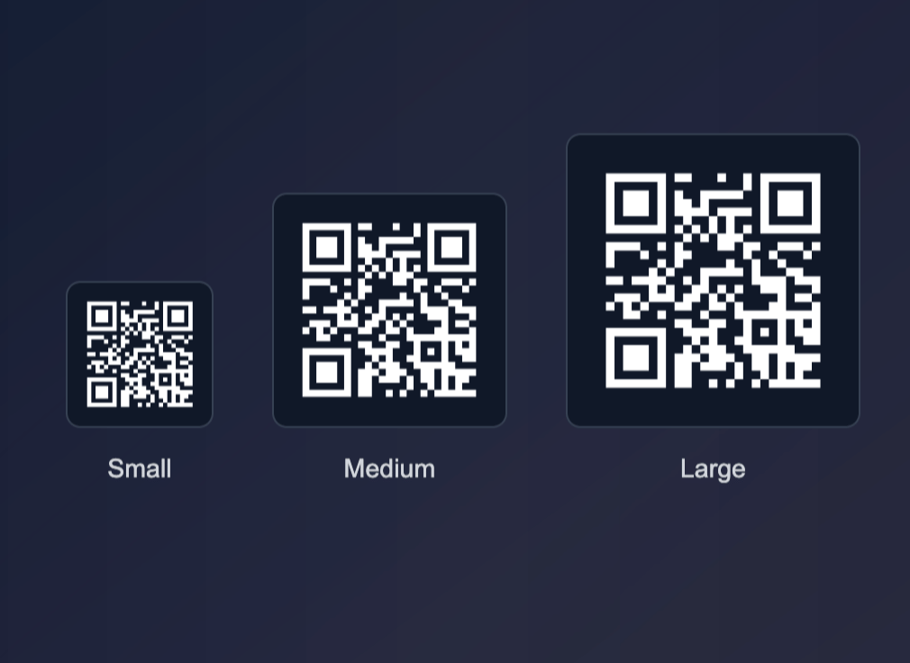QR Code preview