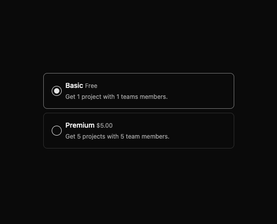 Radio Group 1 preview