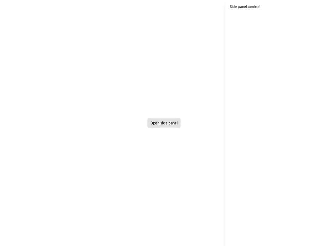 Reshaped Modal preview
