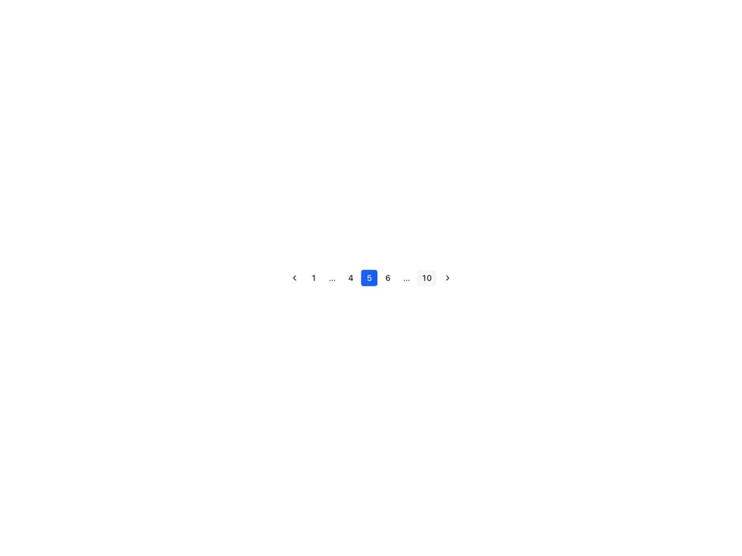 Reshaped Pagination preview