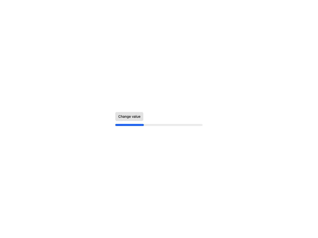 Reshaped Progress bar preview