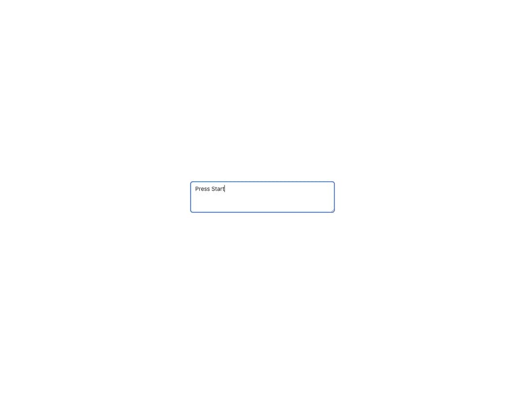 Reshaped Text area preview