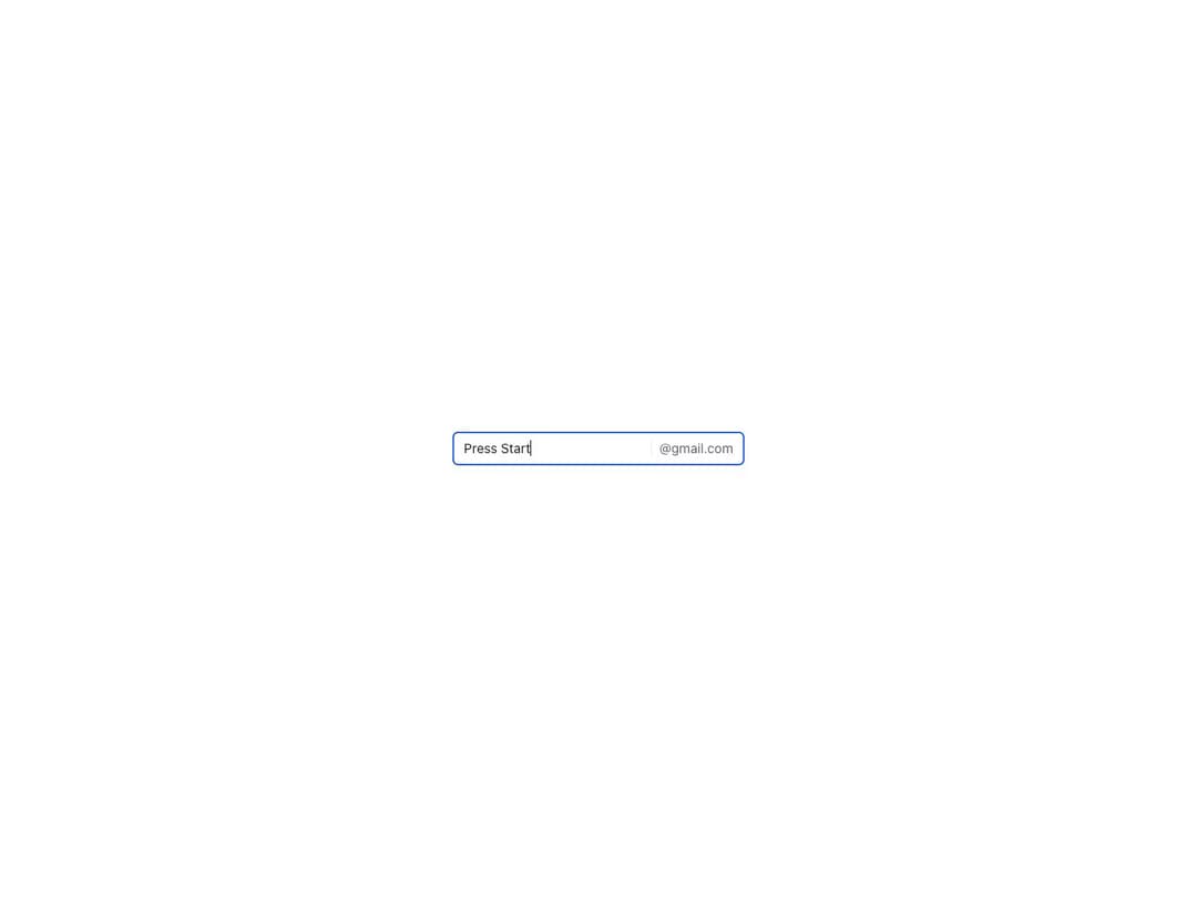 Reshaped Text field preview