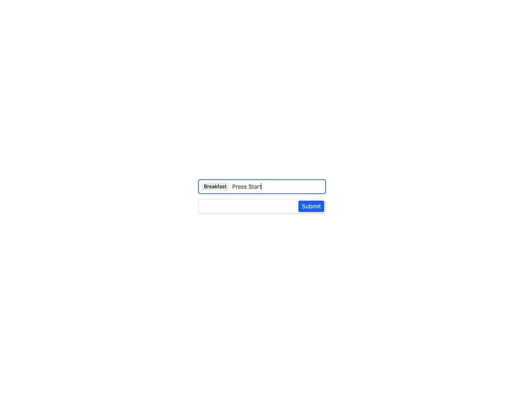 Reshaped Text field preview
