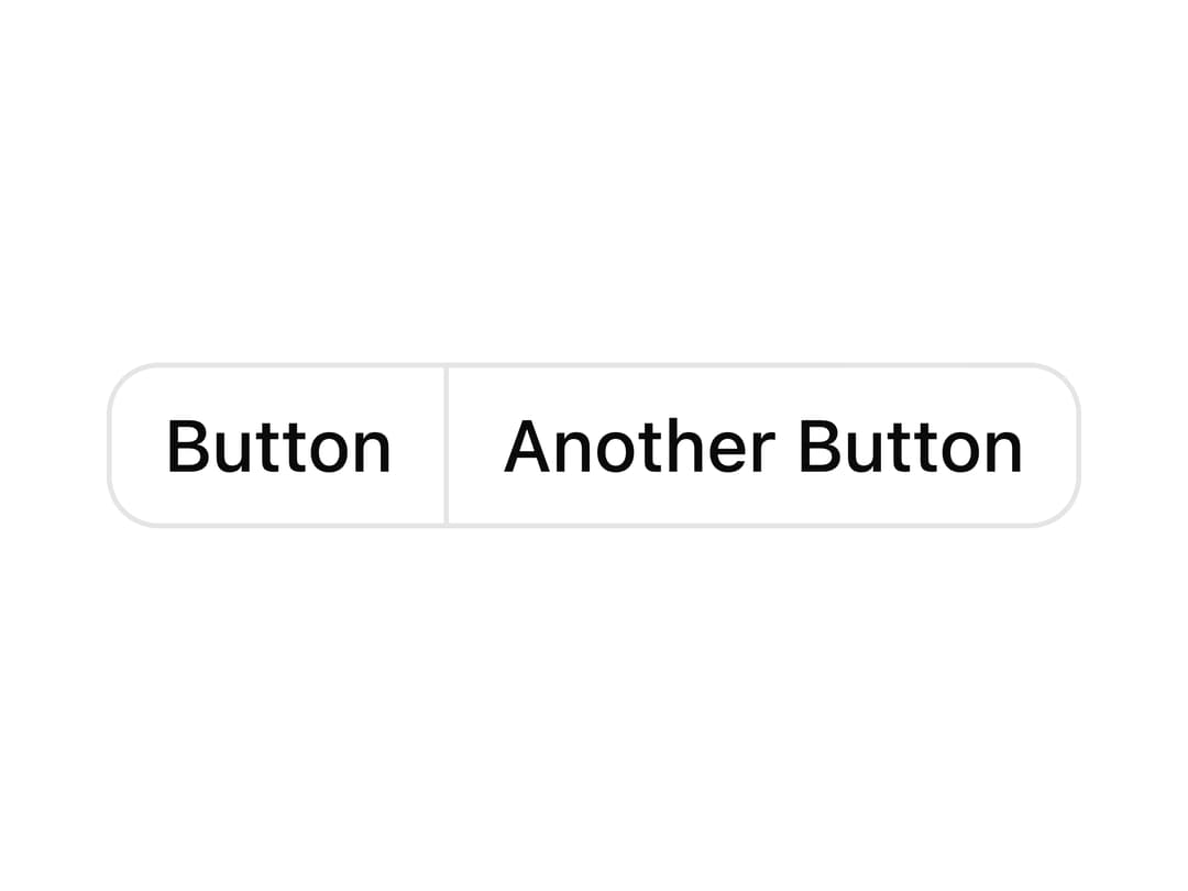 ReUI Button Group preview