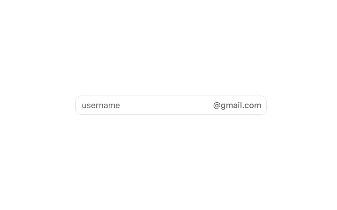 ReUI Input Group preview