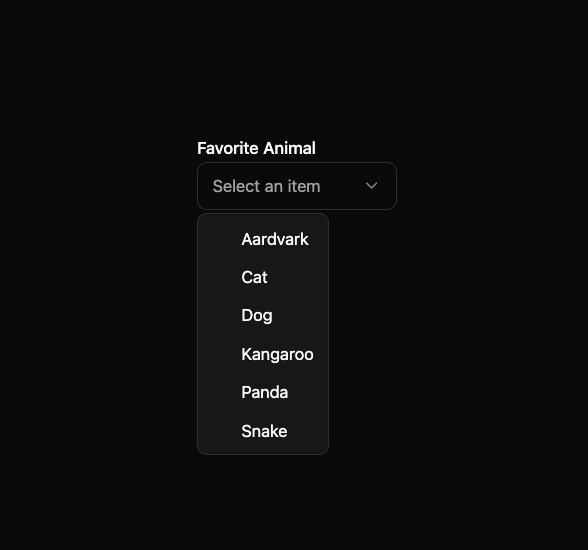 Select preview