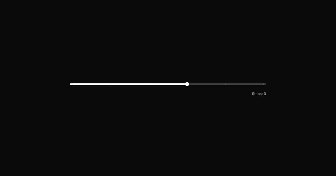 Slider preview