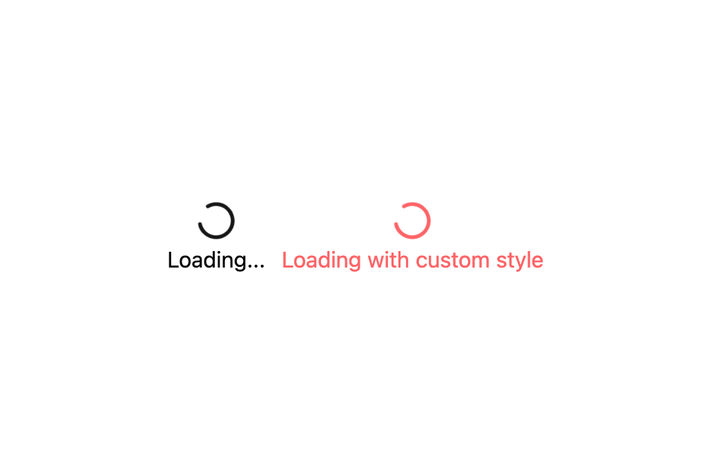 Spinner preview
