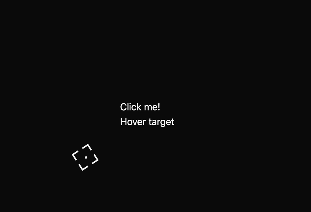 Target Cursor preview