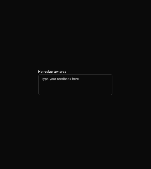 Text Area preview