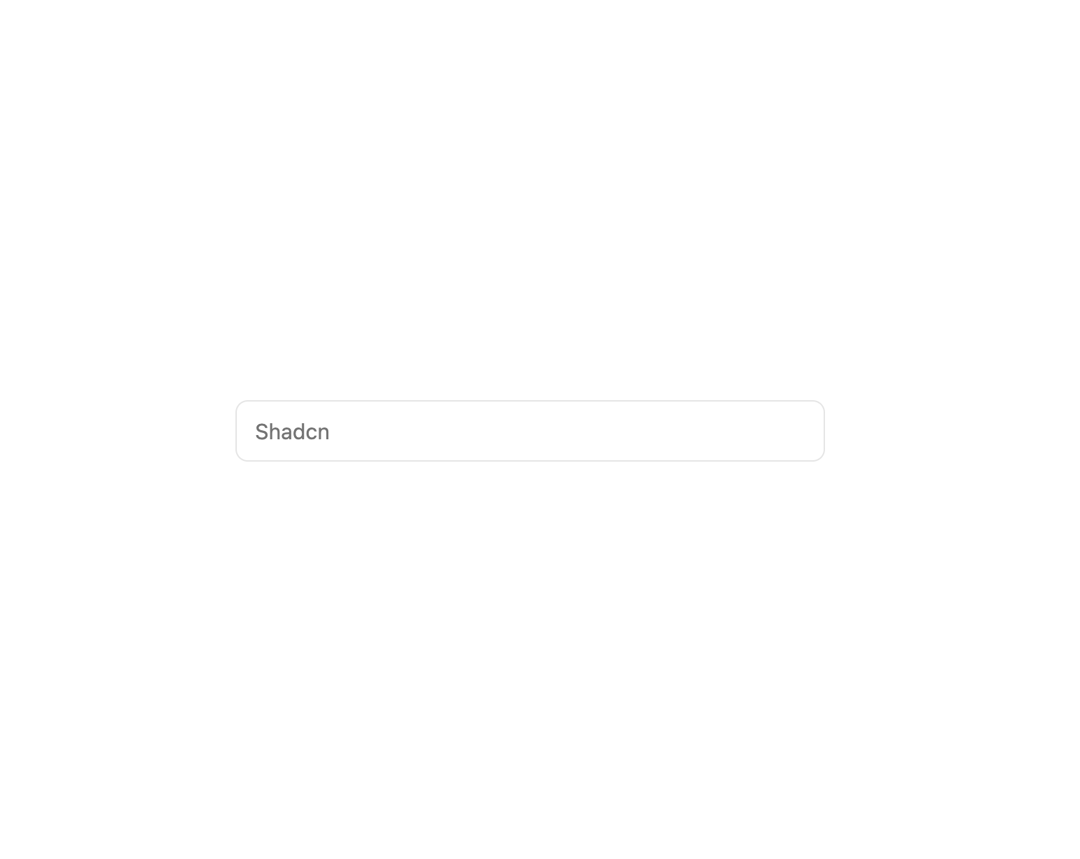 The Input preview