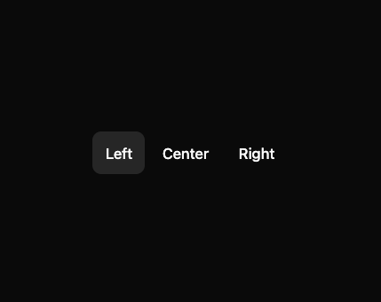 Toggle Group preview