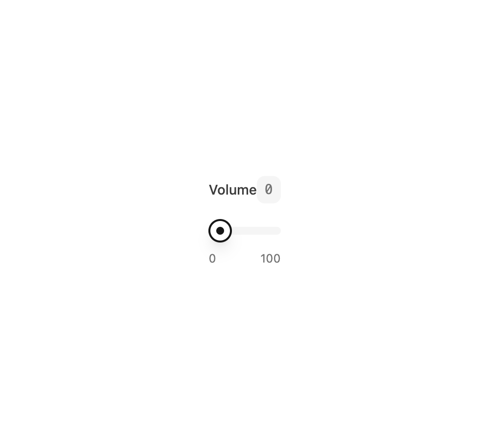 Volume Component preview