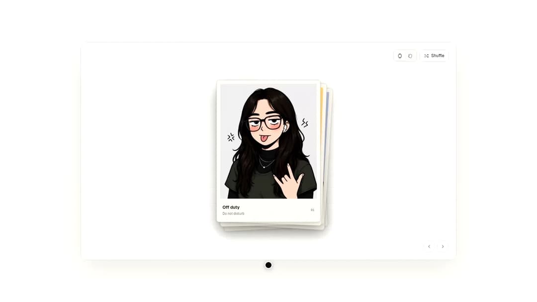 Draggable Photo Stack preview