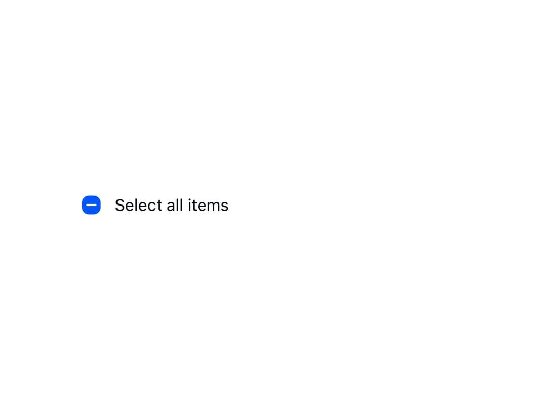 Checkbox preview