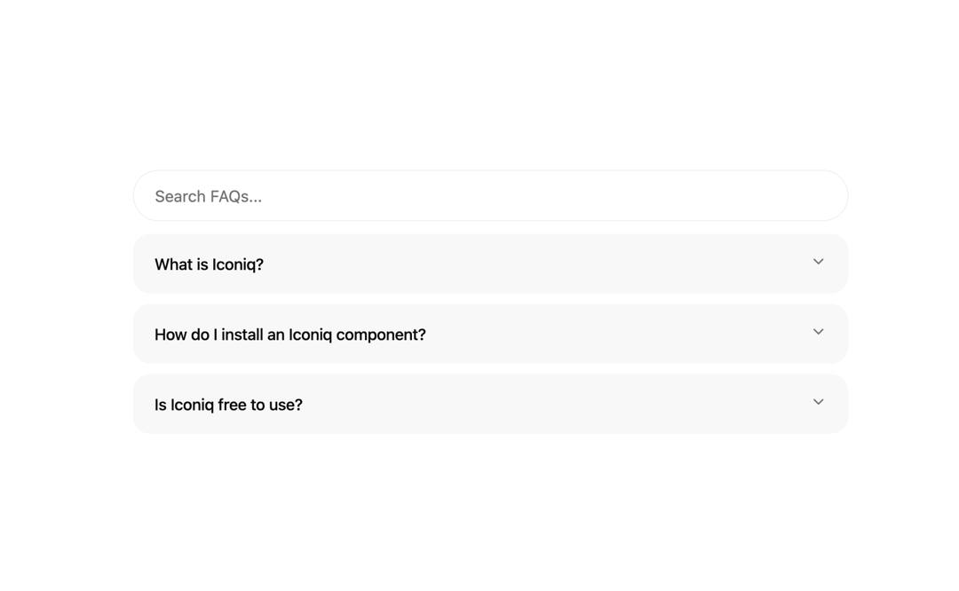 FAQ Pro preview