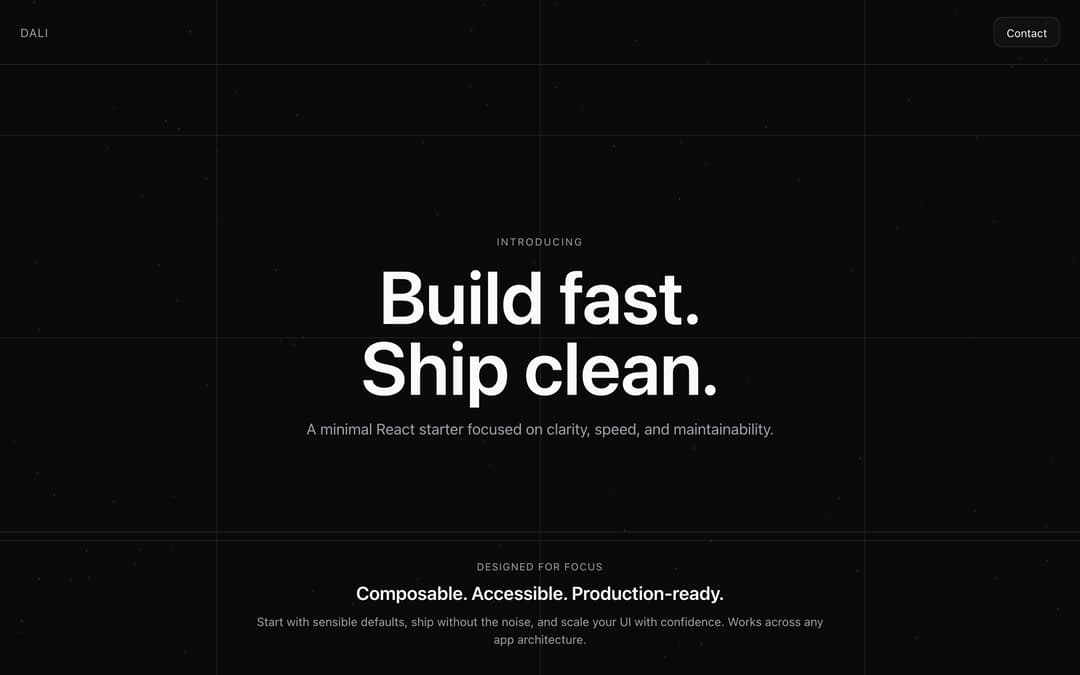 Hero Minimalism preview