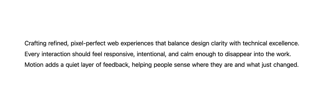 Text Inertia preview