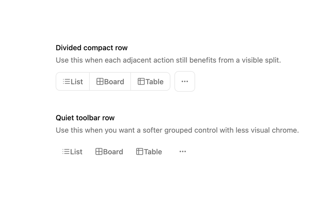 The Button Group preview