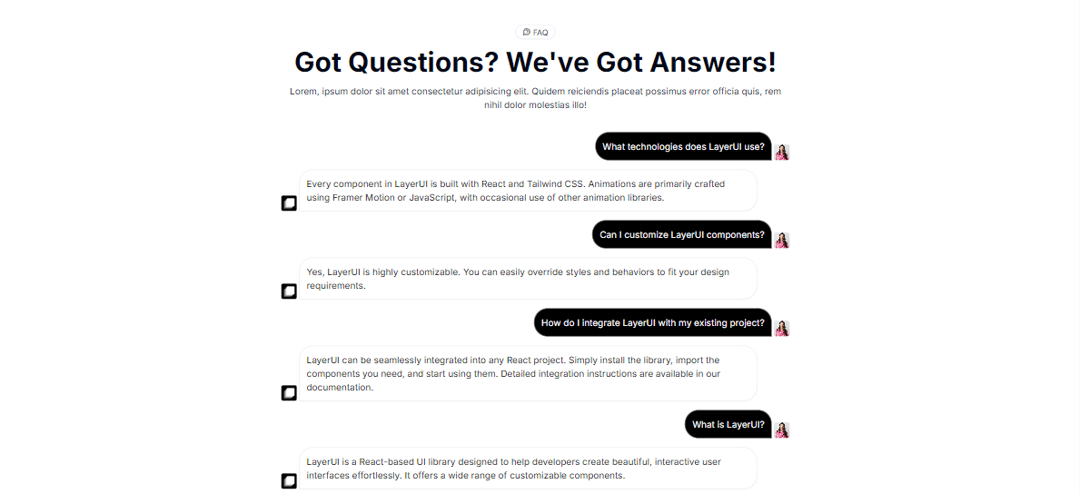 chatfaq preview