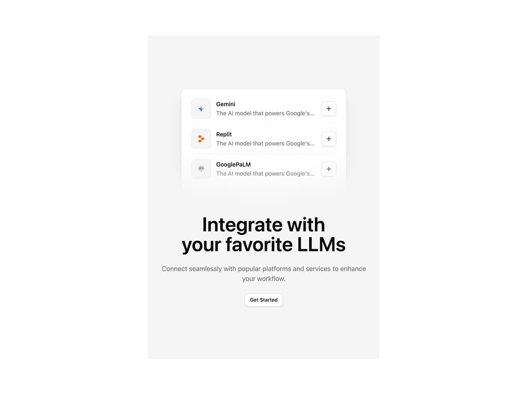 Integrations Block 6 preview