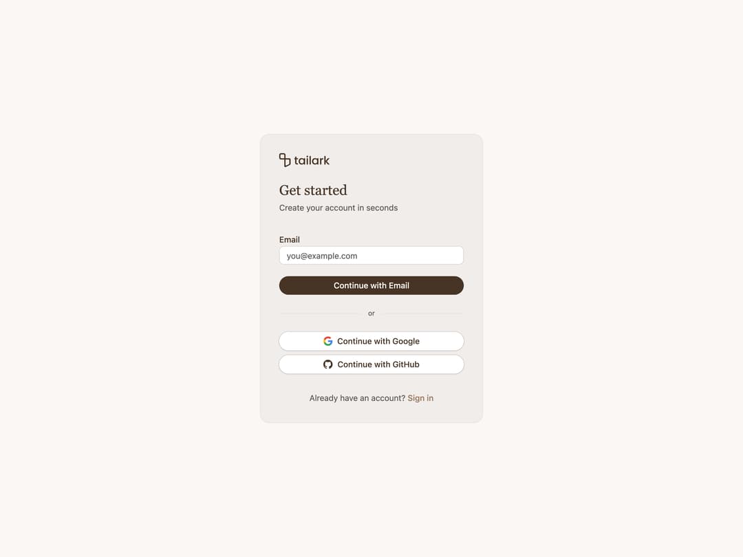 Sign Up 2 preview