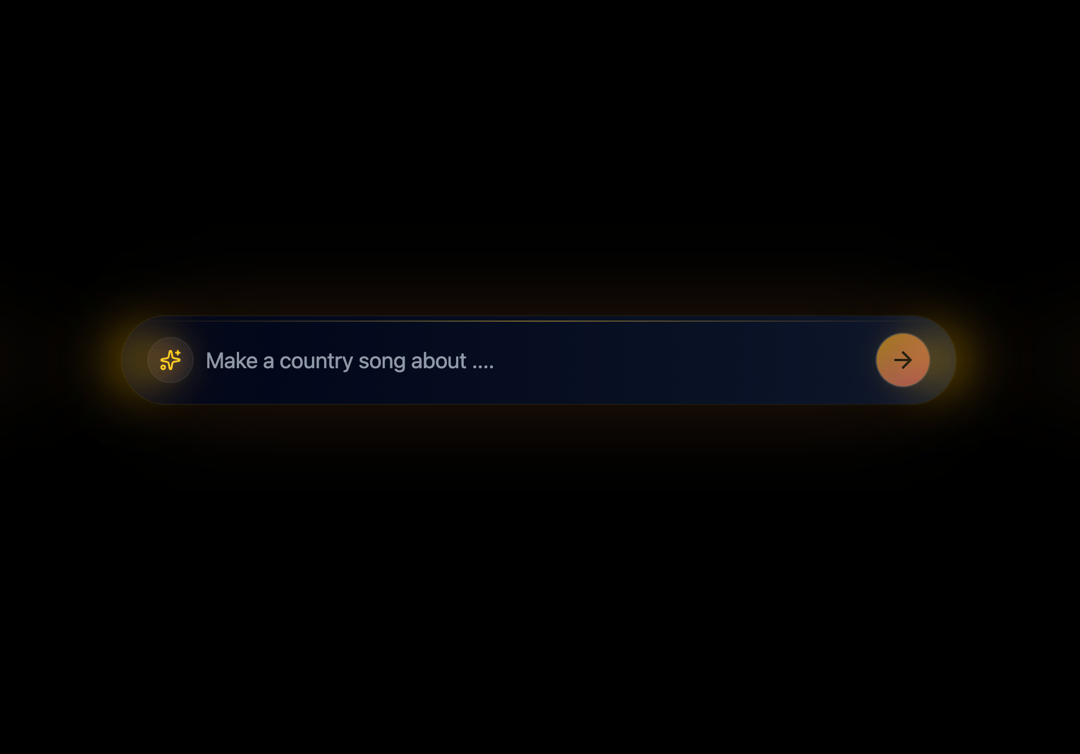 Glowing Input preview